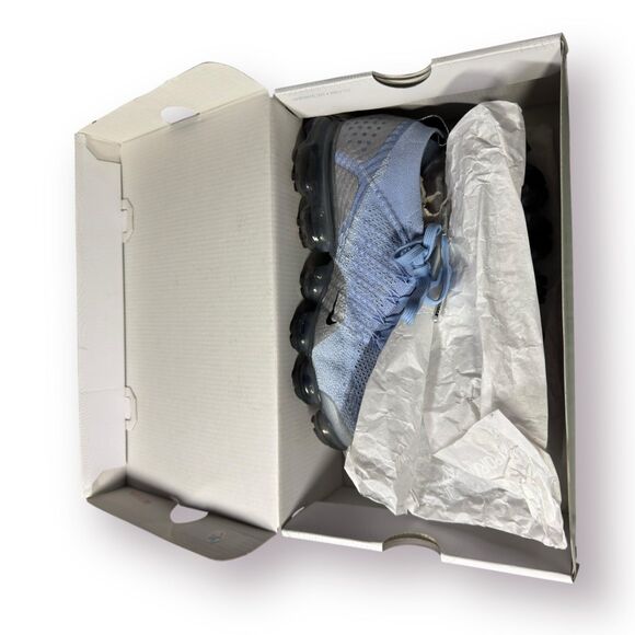 Nike Air Vapormax Flyknit 2 Blue Sneakers Women's Size 9 Athletic Shoes‎ Running - Picture 5 of 12